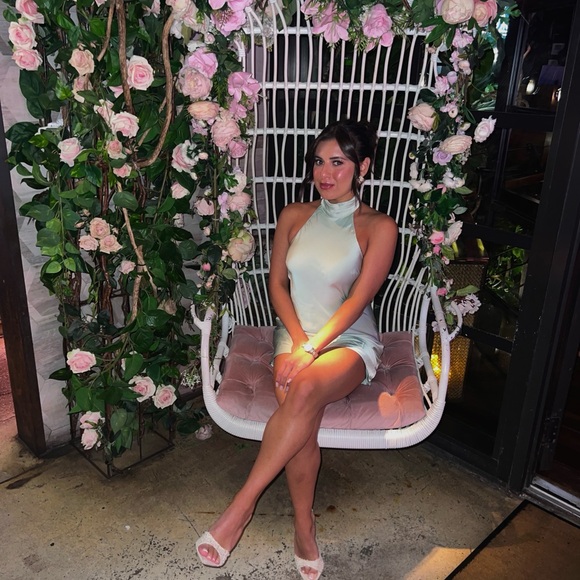 Princess Polly Dresses & Skirts - Princess Polly Sage take me back Mini Dresses